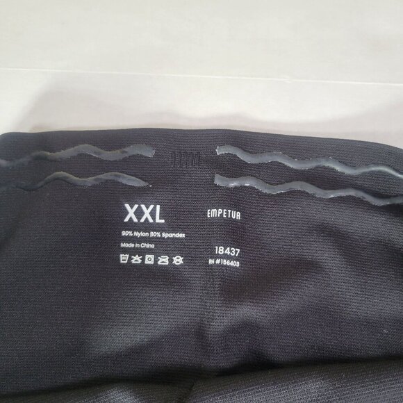 Empetua Black High Waisted Shaper Boyshort #18437 Size XXL - Picture 2 of 4